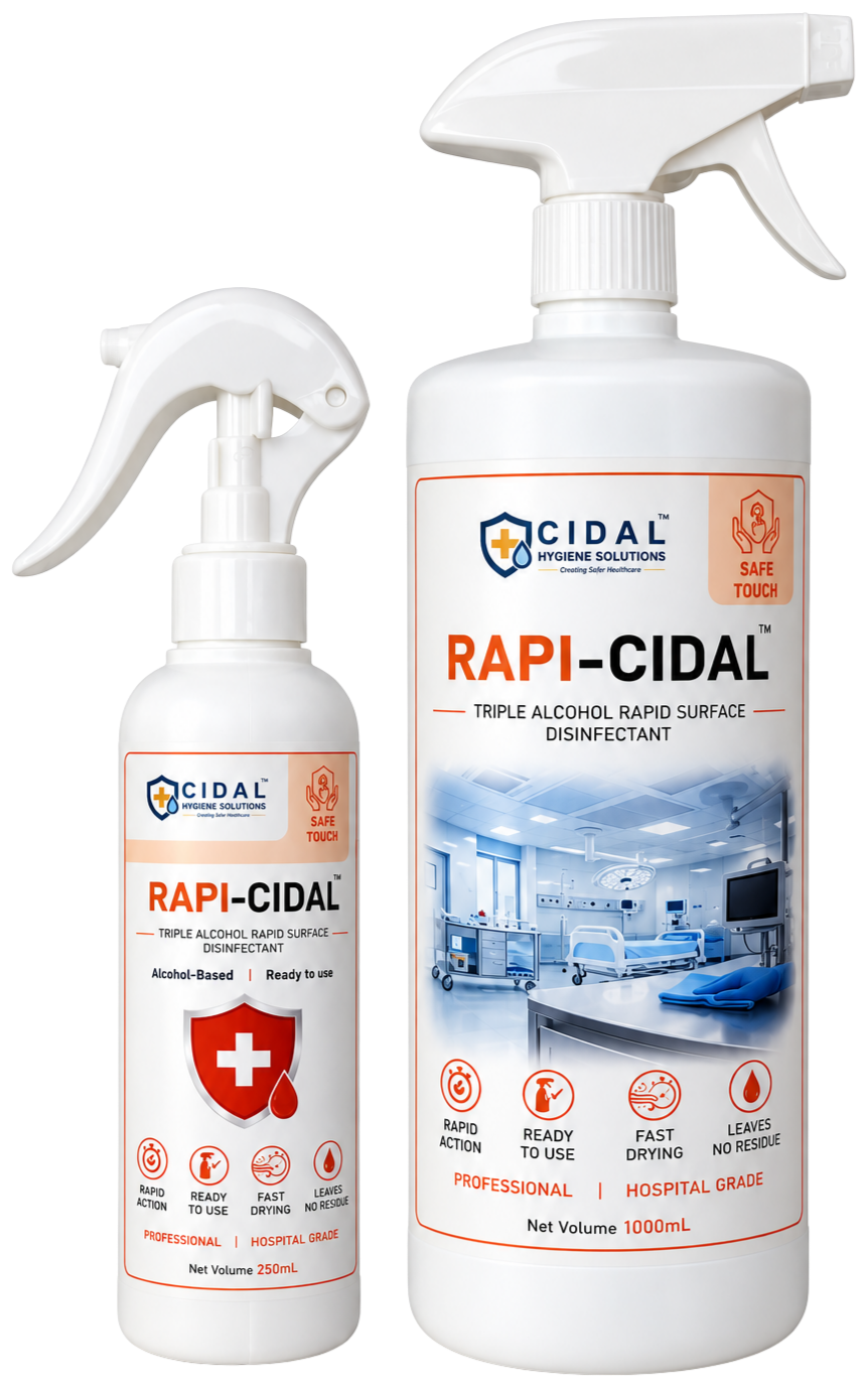 Rapi-Cidal ready-to-use rapid surface disinfectant